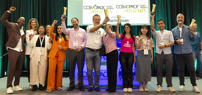 Scopri i vincitori dell'edizione 2023 di Cosmoprof & Cosmopack North America Awards